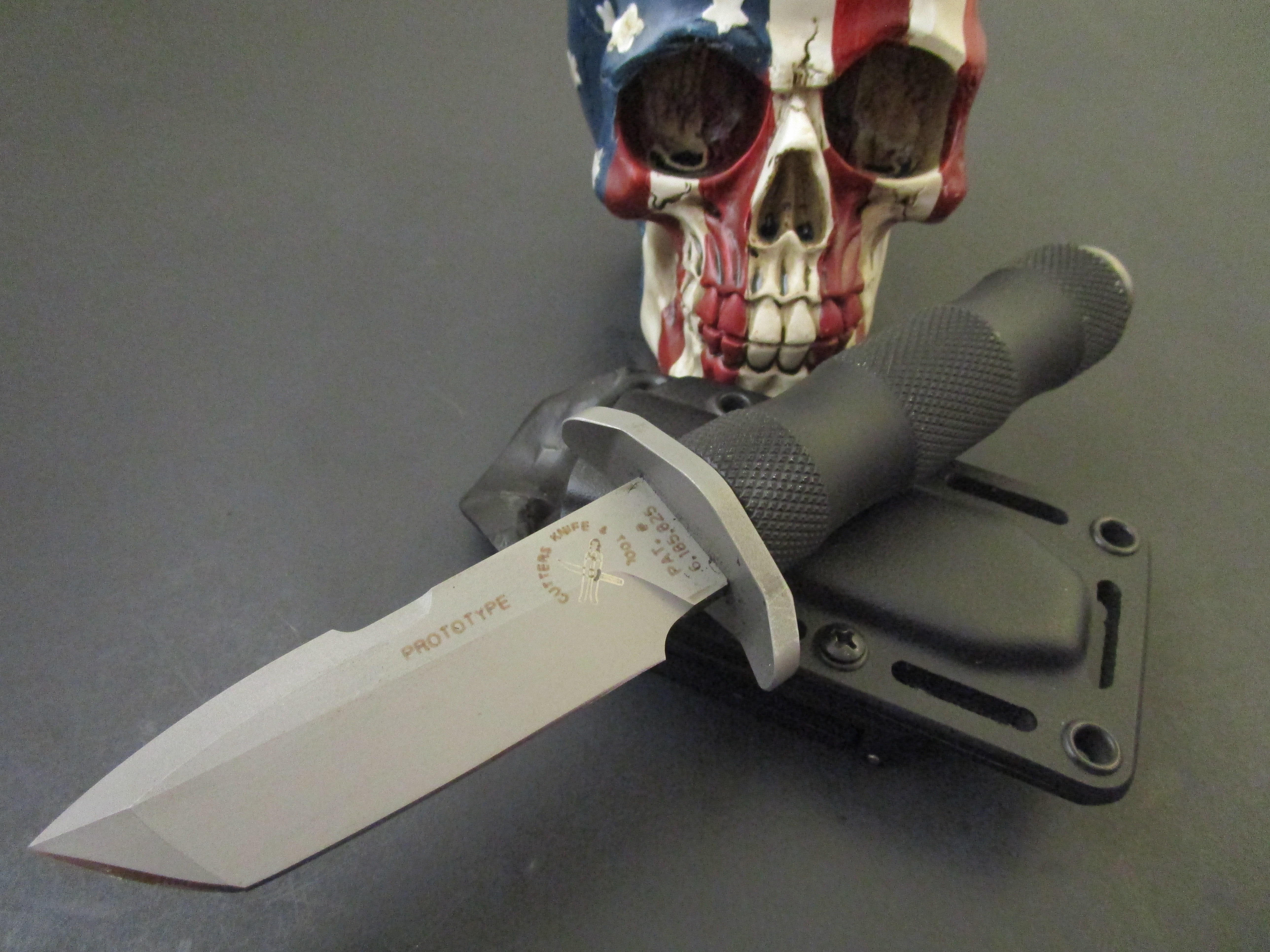 CK&T Cutters Knife and Tool Prototype Seal Team Tanto